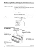 Preview for 4 page of Frigidaire FRA064VU110 Use & Care Manual