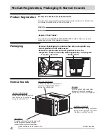 Preview for 4 page of Frigidaire FRA064ZU1 Use And Care Manual