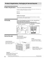 Preview for 4 page of Frigidaire FRA064ZU110 Use & Care Manual