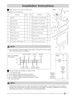 Предварительный просмотр 3 страницы Frigidaire FRA084KT70 Installation Instructions Manual