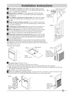 Предварительный просмотр 5 страницы Frigidaire FRA084KT70 Installation Instructions Manual