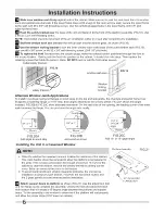 Предварительный просмотр 6 страницы Frigidaire FRA084KT70 Installation Instructions Manual