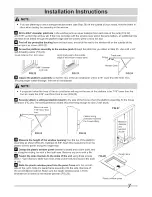 Предварительный просмотр 7 страницы Frigidaire FRA084KT70 Installation Instructions Manual