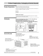 Preview for 3 page of Frigidaire FRA08EZT10 Use & Care Manual