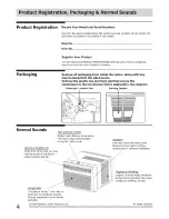 Preview for 4 page of Frigidaire FRA08PZU112 Use & Care Manual