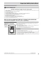 Preview for 3 page of Frigidaire FRA106CV1 Use And Care Manual