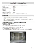 Preview for 3 page of Frigidaire FRA10EHT2 Installation Instructions Manual