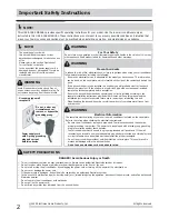 Preview for 2 page of Frigidaire FRA122BU1 Use And Care Manual