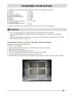 Preview for 3 page of Frigidaire FRA12EHT2 Installation Instructions Manual