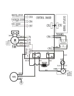 Предварительный просмотр 1 страницы Frigidaire FRA12EZT2 Wiring Diagram