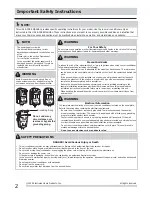 Preview for 2 page of Frigidaire FRA184MT2 Use And Care Manual