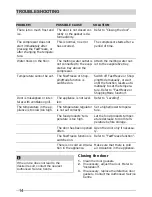 Preview for 14 page of Frigidaire FRCF185W User Manual