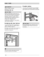 Предварительный просмотр 8 страницы Frigidaire FRCLF185W User Manual