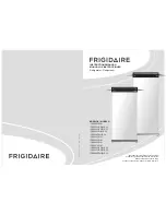 Предварительный просмотр 1 страницы Frigidaire FRD223YBF series Instruction Manual