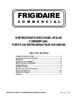 Предварительный просмотр 23 страницы Frigidaire FREEZER/REFRIGERATOR GLASS DOO Owner'S Manual