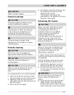 Preview for 11 page of Frigidaire FRF60W User Manual