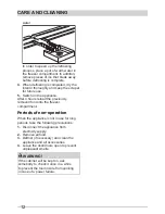 Preview for 12 page of Frigidaire FRF60W User Manual