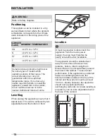 Preview for 16 page of Frigidaire FRF60W User Manual