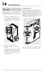 Предварительный просмотр 14 страницы Frigidaire FRFC2323AS Use & Care Manual