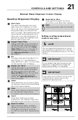 Предварительный просмотр 21 страницы Frigidaire FRFC2323AS Use & Care Manual