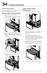 Предварительный просмотр 34 страницы Frigidaire FRFC2323AS Use & Care Manual