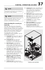 Предварительный просмотр 37 страницы Frigidaire FRFC2323AS Use & Care Manual