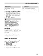 Preview for 13 page of Frigidaire FRFF185W User Manual