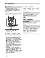 Preview for 18 page of Frigidaire FRFF185W User Manual