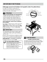 Preview for 14 page of Frigidaire FRFW3700LW (French) L'Utilisation Et L'Entretien