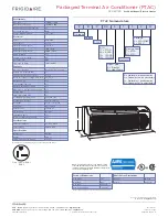 Preview for 2 page of Frigidaire FRP12ETT2R Specifications