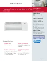 Preview for 1 page of Frigidaire FRP12PTT2R Quick Manual