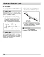 Preview for 14 page of Frigidaire FRQE7000LW0 Installation Manual