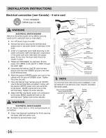 Preview for 16 page of Frigidaire FRQE7000LW0 Installation Manual