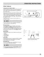 Preview for 9 page of Frigidaire FRQE7000LW0 Use & Care Manual