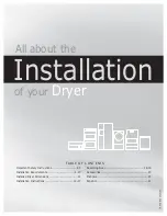 Frigidaire FRQG7000LW Installation Manual preview