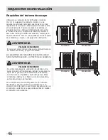 Preview for 46 page of Frigidaire FRQG7000LW Installation Manual