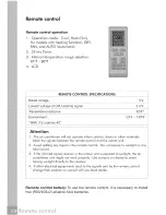 Preview for 30 page of Frigidaire FRS09PYC10 Use & Care Manual