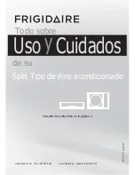 Frigidaire FRS09PYS1 (Spanish) Uso Y Cuidados предпросмотр