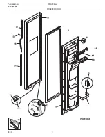 Предварительный просмотр 2 страницы Frigidaire FRS20ZGJ Factory Parts Catalog