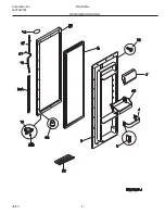 Предварительный просмотр 4 страницы Frigidaire FRS20ZGJ Factory Parts Catalog