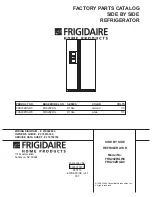 Предварительный просмотр 1 страницы Frigidaire FRS20ZRGD0 Parts Catalog