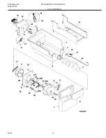 Предварительный просмотр 16 страницы Frigidaire FRS20ZRGD0 Parts Catalog