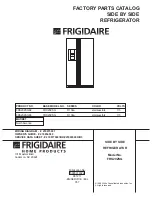 Preview for 1 page of Frigidaire FRS20ZSGB3 Factory Parts Catalog