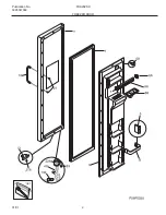 Предварительный просмотр 2 страницы Frigidaire FRS20ZSH Factory Parts Catalog