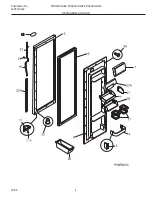 Предварительный просмотр 4 страницы Frigidaire FRS22ZGGB2 Parts Catalog