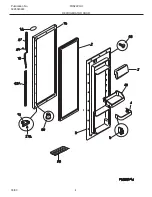 Предварительный просмотр 4 страницы Frigidaire FRS22ZGH Factory Parts Catalog