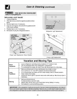 Предварительный просмотр 20 страницы Frigidaire FRS23F4CB2 Use & Care Manual