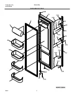 Предварительный просмотр 4 страницы Frigidaire FRS23F5A Factory Parts Catalog