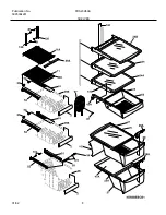 Предварительный просмотр 8 страницы Frigidaire FRS23H5AS Factory Parts Catalog