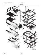 Предварительный просмотр 8 страницы Frigidaire FRS23H5DS Factory Parts Catalog